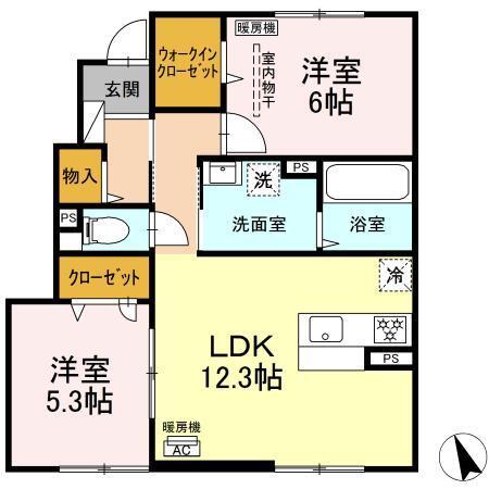  間取り図写真