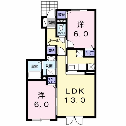 エターナル（102） 間取り図画像