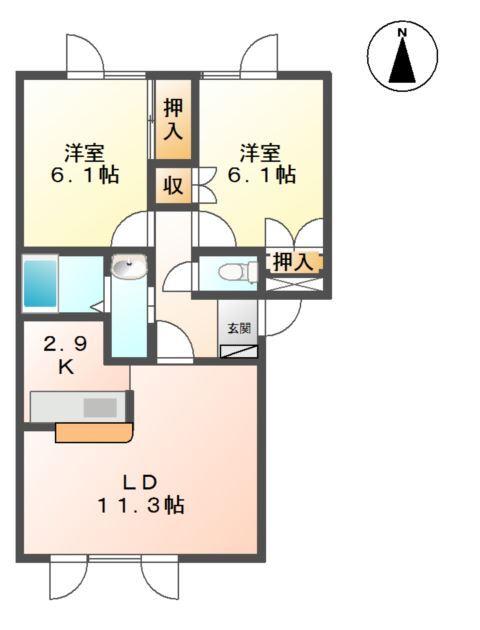  間取り図写真