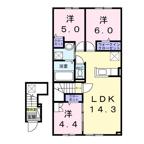 Ｍｕｓｉｃａ（ムジカ）（204） 間取り図画像