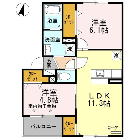  間取り図写真