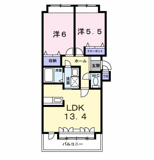レーヴェ（306） 間取り図画像