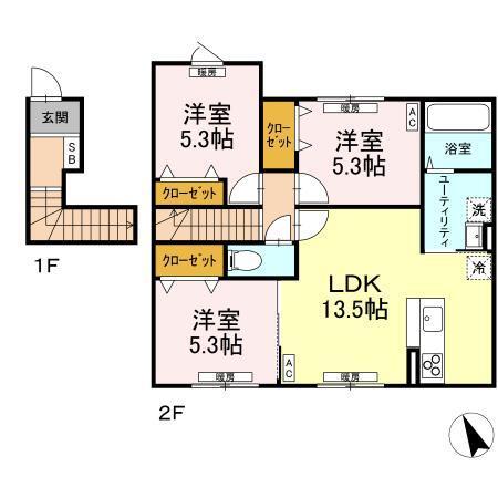  間取り図写真