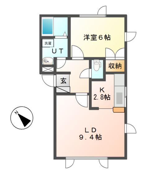 ティンカーベル元町 間取り図画像