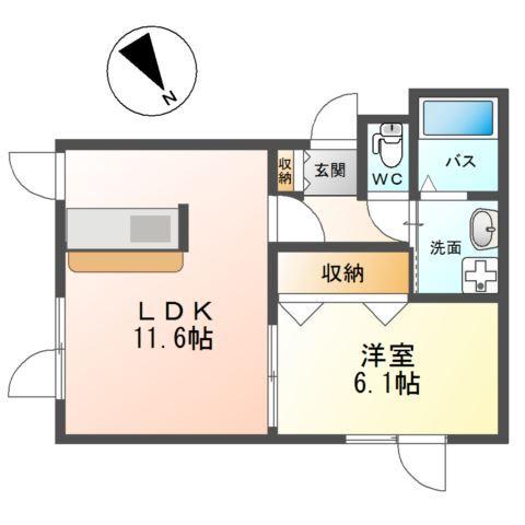 クリューソス 間取り図画像