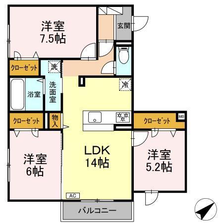  間取り図写真