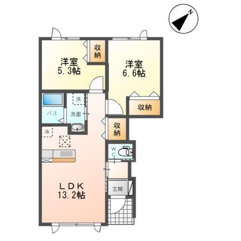 ウイングコート５ 間取り図画像