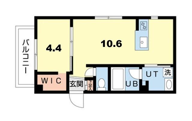 Lcreate新さっぽろ（401） 間取り図画像