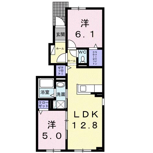 ナナカマド桜木（101） 間取り図画像