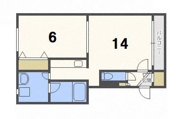 カントリーアヴェニュー（407） 間取り図画像