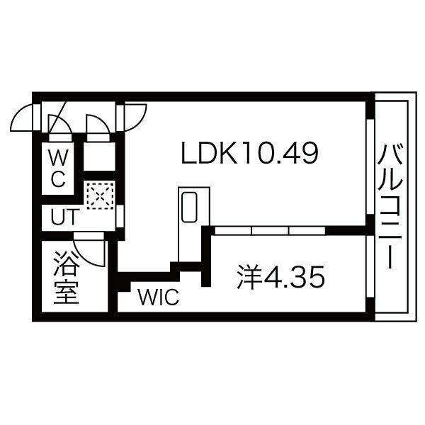 ラ・シュエットI（407） 間取り図画像