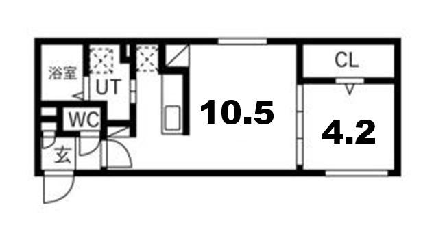 札幌市厚別区厚別中央四条マンション 間取り図画像