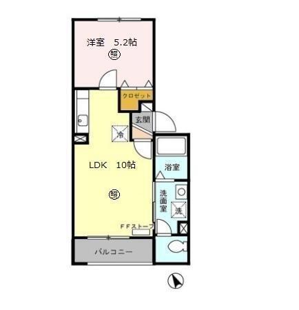 プリミエールＮ２９（207） 間取り図画像