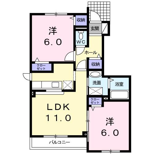 プレッソ　アビタシオン（103） 間取り図画像