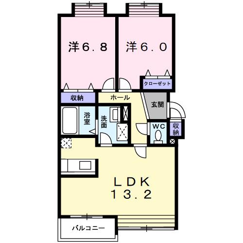 スイートウッド（302） 間取り図画像