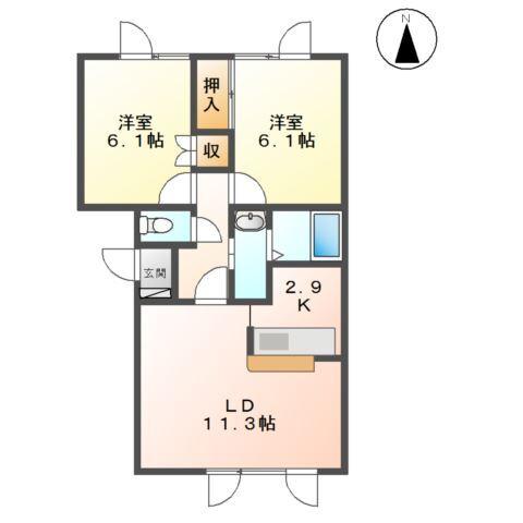 グレイス・エクセレンス 間取り図画像