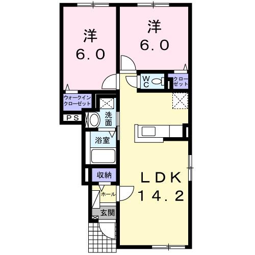 プラチナ　バレー（103） 間取り図画像