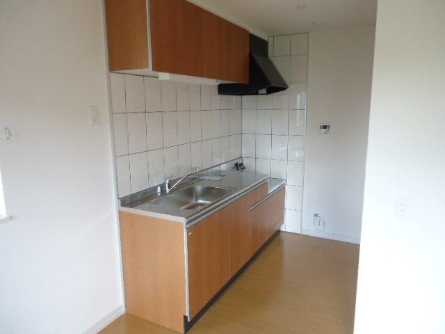 札幌市北区西茨戸四条アパート キッチン