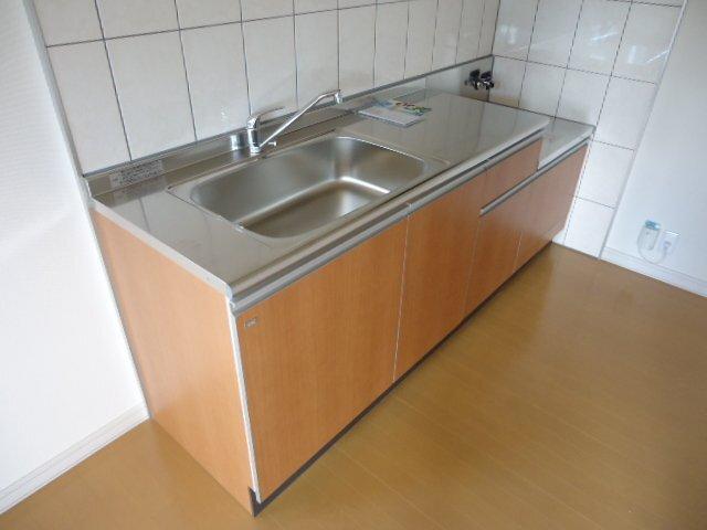 札幌市北区西茨戸四条アパート キッチン