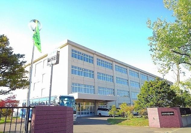 厚別中学校：1000m