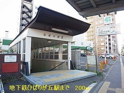 地下鉄　ひばりが丘駅：200m