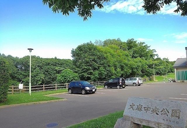 大麻中央公園：600m