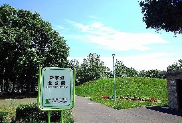 新琴似北公園：450m