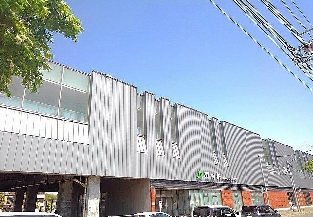 野幌駅：1100m