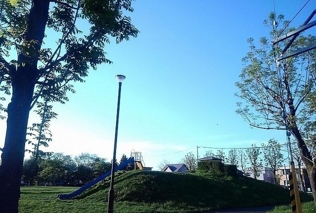 新川ひばりがはら公園：140m