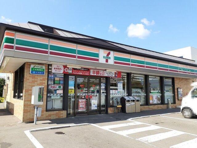 セブンイレブン北恵庭店：150m