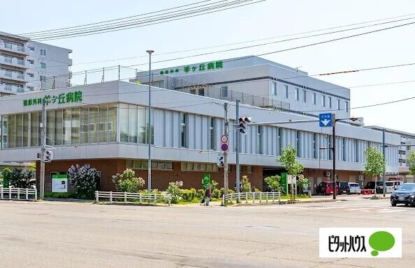 医療法人社団悠仁会羊ヶ丘病院：222m