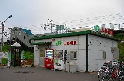 JR上野幌駅：800m