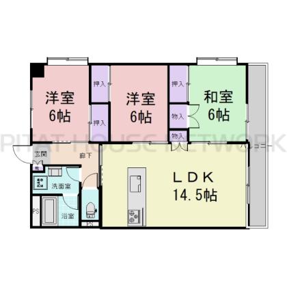  間取り図写真