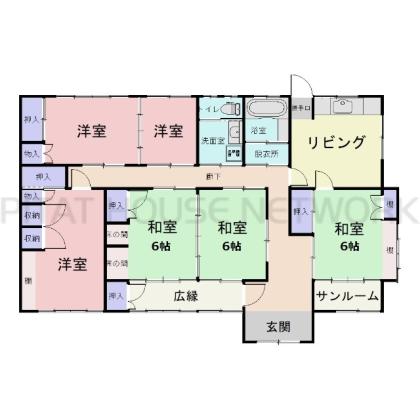  間取り図写真
