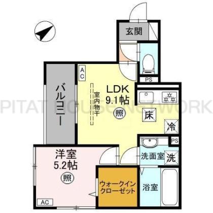  間取り図写真