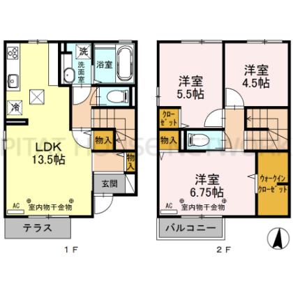  間取り図写真