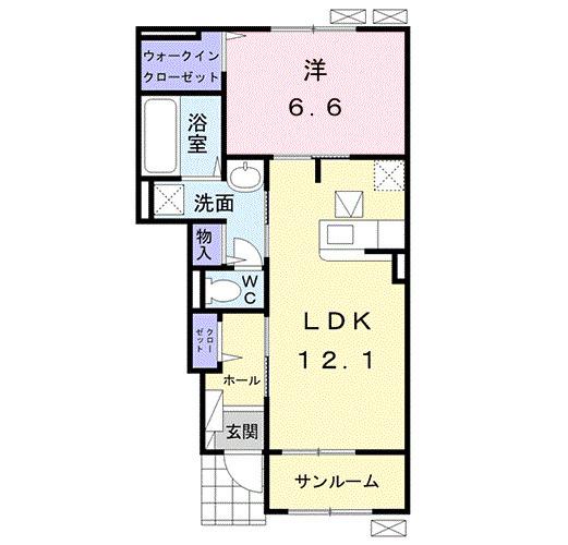 明日葉（102） 間取り図画像