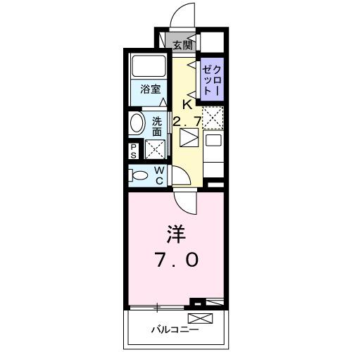 エクシードⅢ（104） 間取り図画像
