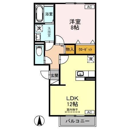 ルミエール（203） 間取り図画像