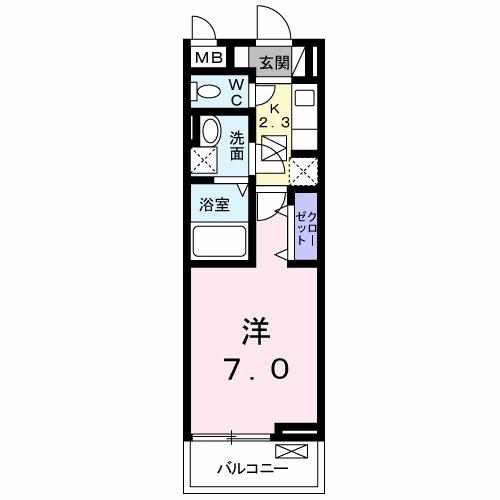 Ｌａｇｏｍ城東（102） 間取り図画像