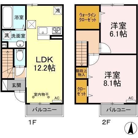プリーモ（102） 間取り図画像