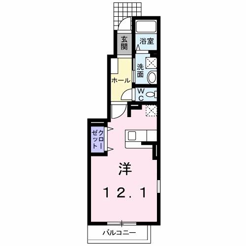 アルバ　３（101） 間取り図画像