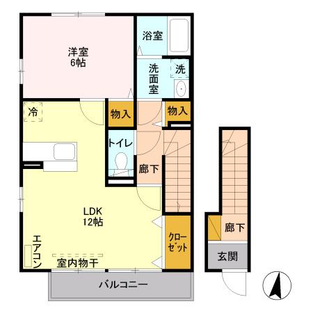 ＮＫハウス（203） 間取り図画像