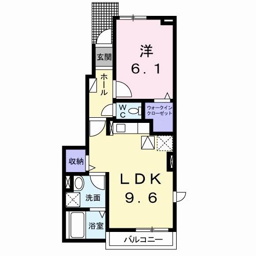 Ｍｔ．ＨＵＴＴ　青柳（101） 間取り図画像