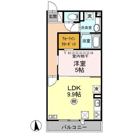リビオンＨ＆Ｍ　Ⅱ（103） 間取り図画像
