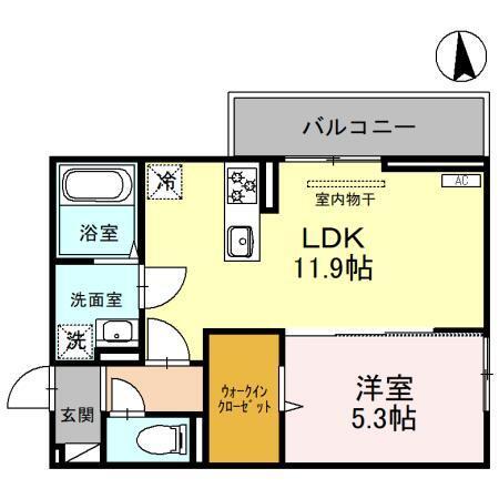 クロッシア住吉町（301） 間取り図画像