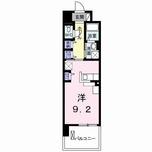 Ｏｃｅａｎ　Ｓｋｙ（302） 間取り図画像