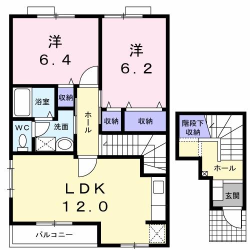 メゾンリファインＭ（201） 間取り図画像