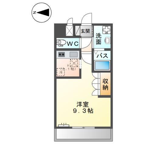 グレイスベル 間取り図画像