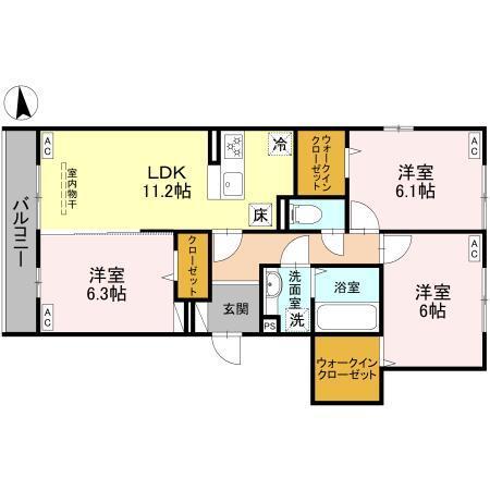  間取り図写真